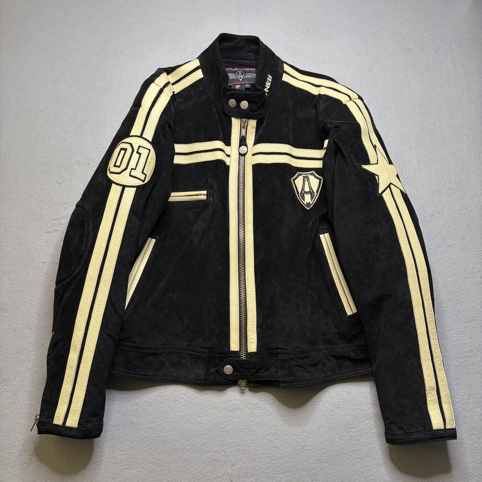 Other Arlen Ness Leather Motorcycle Jacket XXL Racing Biker Y2K Size US XXL / EU 58 / 5 - 1 Thumbnail