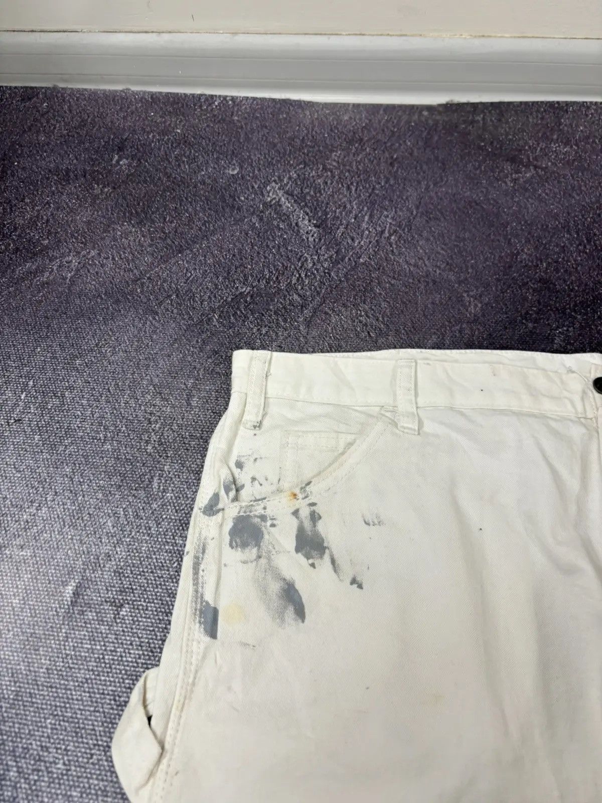 Dickies × Vintage Vintage Dickies American Hype White Skate Baggy Cargo Pants Size US 38 / EU 54 - 10 Thumbnail