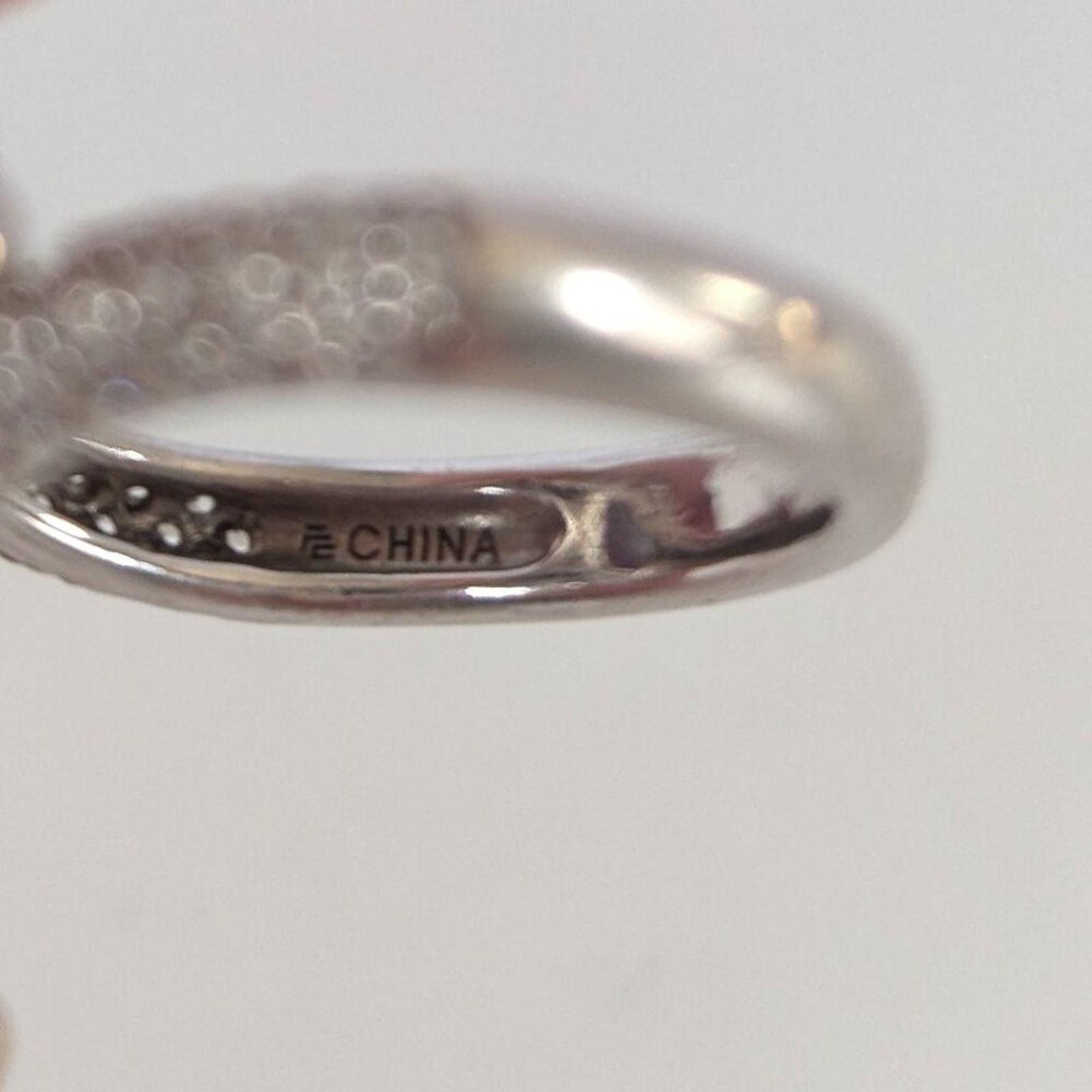 Vintage Jean Dousset Silver 925 Blue Topaz Flower Cocktail Ring 8 Size ONE SIZE - 5 Thumbnail