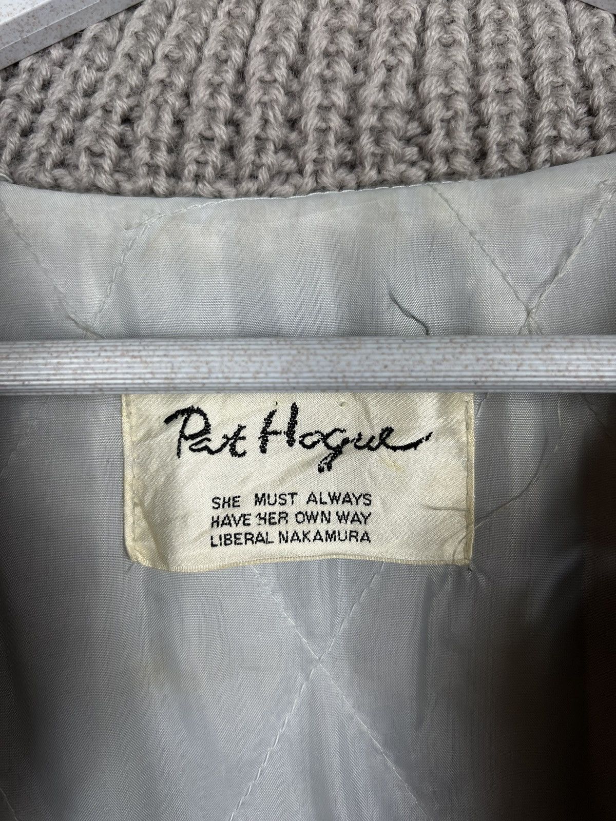 Japanese Brand 🔥 PAT HAGUE NAKAMURA WOOL PATCHWORK RIM COAT JACKET Size US L / EU 52-54 / 3 - 13 Thumbnail