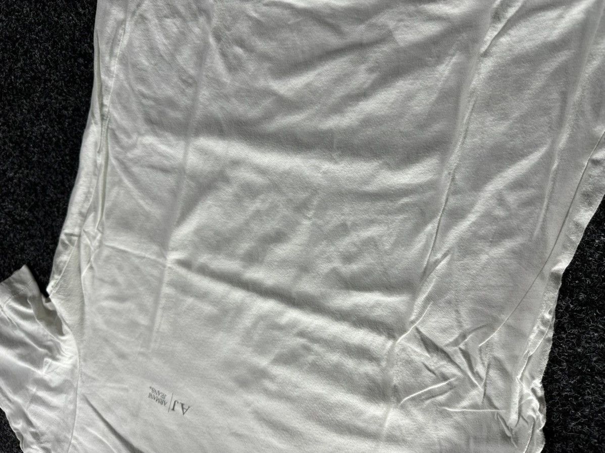 Armani × Vintage 🚨Y2K Big Logo Armani T-shirt Avant Garde Streetwear vntg Size US M / EU 48-50 / 2 - 7 Thumbnail