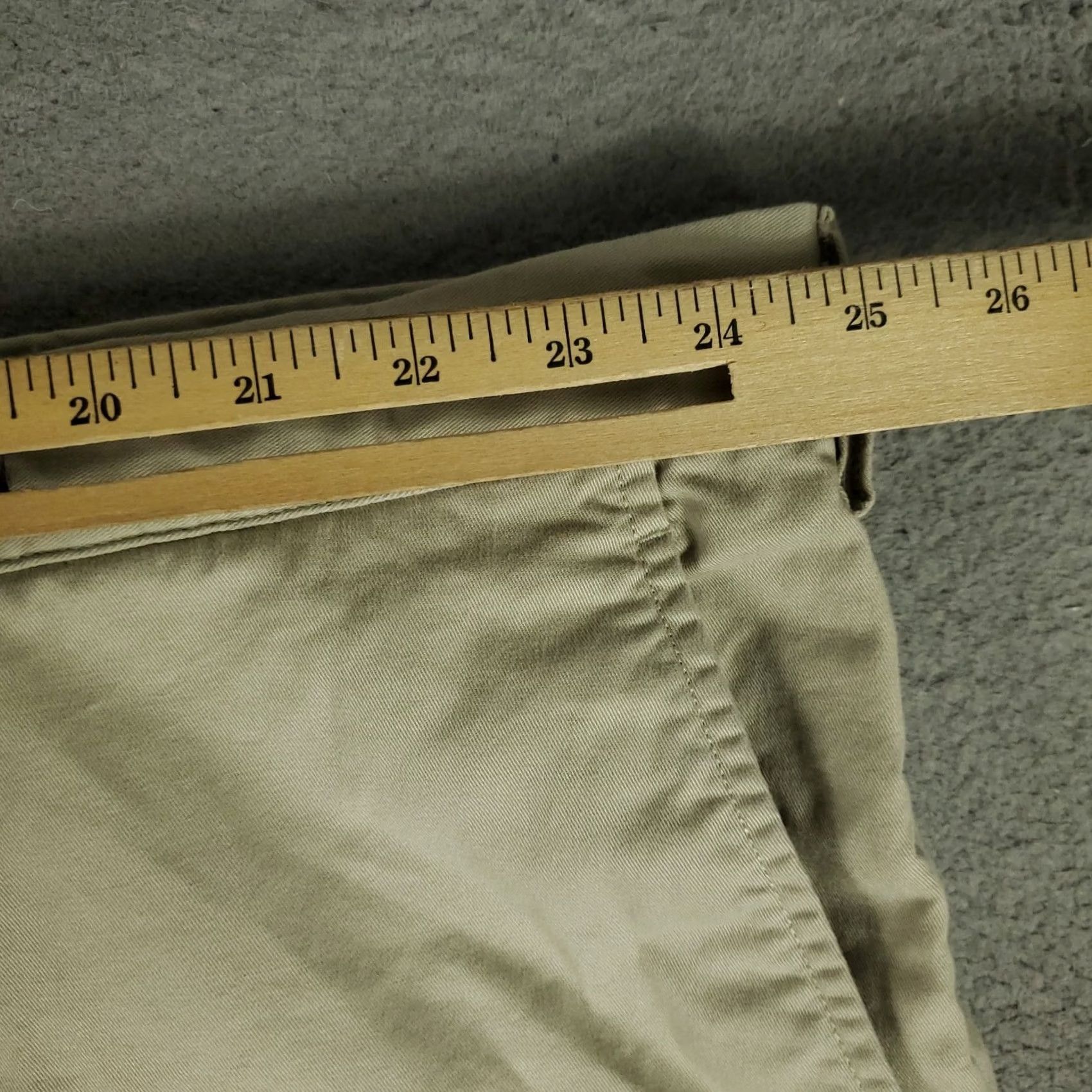 Ralph Lauren Ralph Lauren Pants Mens 50x30 Beige Classic Fit Flat Front Chino Trousers Size US 34 / EU 50 - 3 Thumbnail
