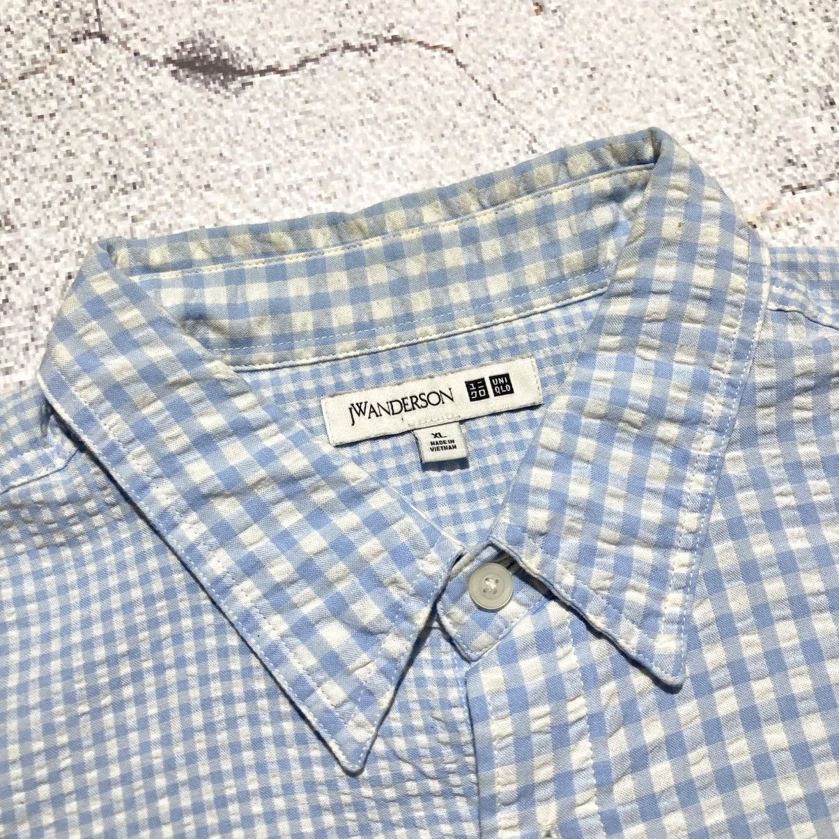 Japanese Brand Uniqlo X JW Anderson Square Motif Button Up Shirt Designer Size US XXL / EU 58 / 5 - 12 Thumbnail