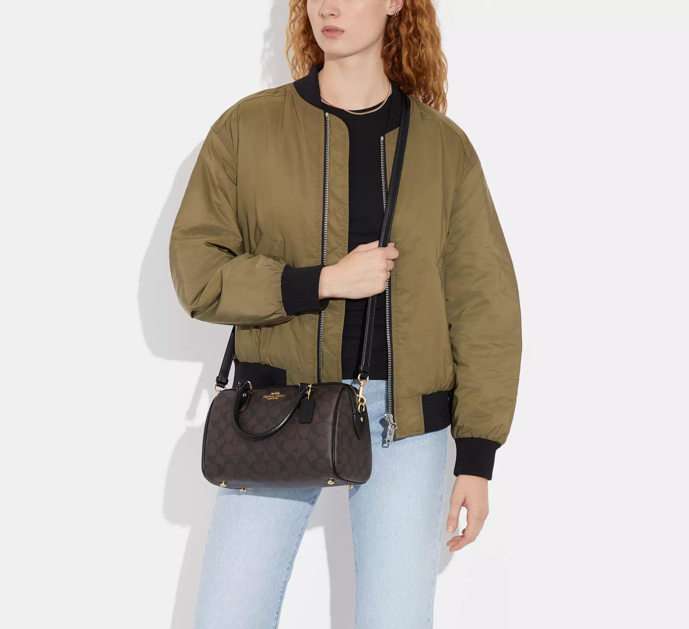 Coach Rowan Satchel Bag In Signature Canvas CH280 Size ONE SIZE - 2 Thumbnail