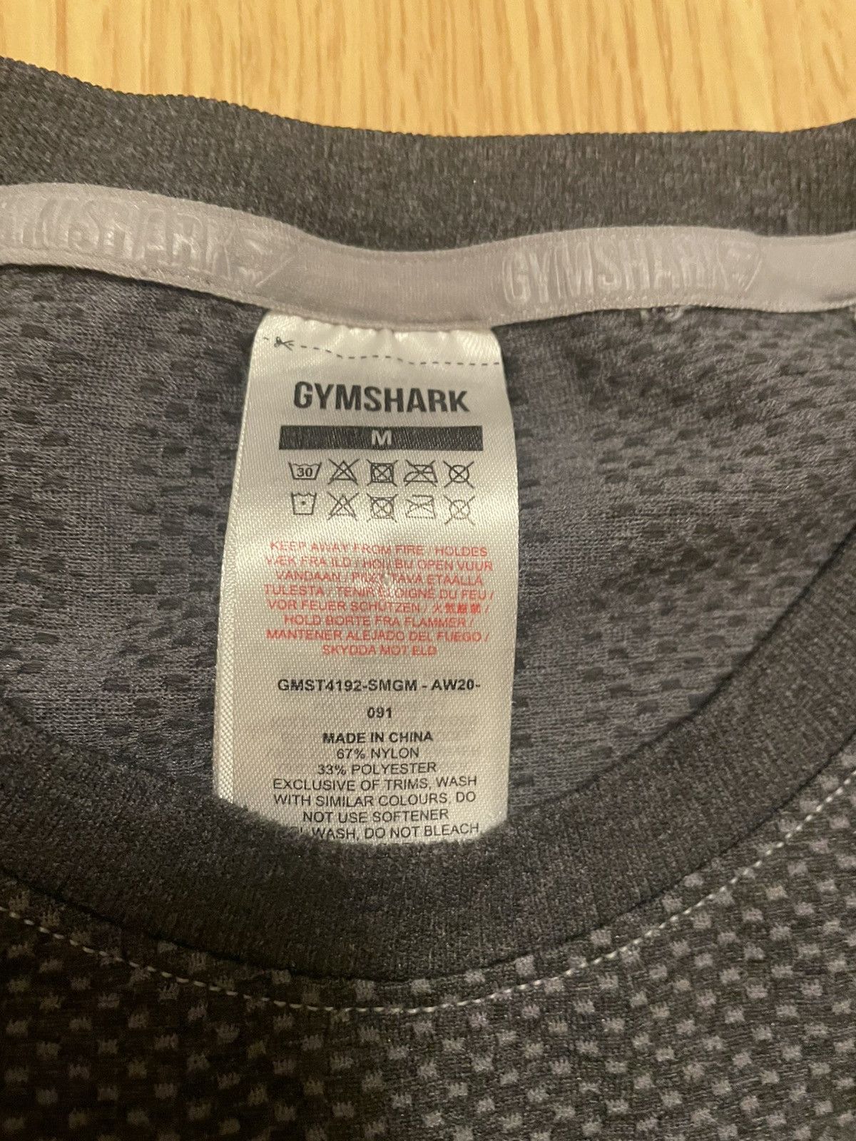 Gymshark Gymshark compression shirt phantom devant onyx david laid Size US M / EU 48-50 / 2 - 4 Thumbnail