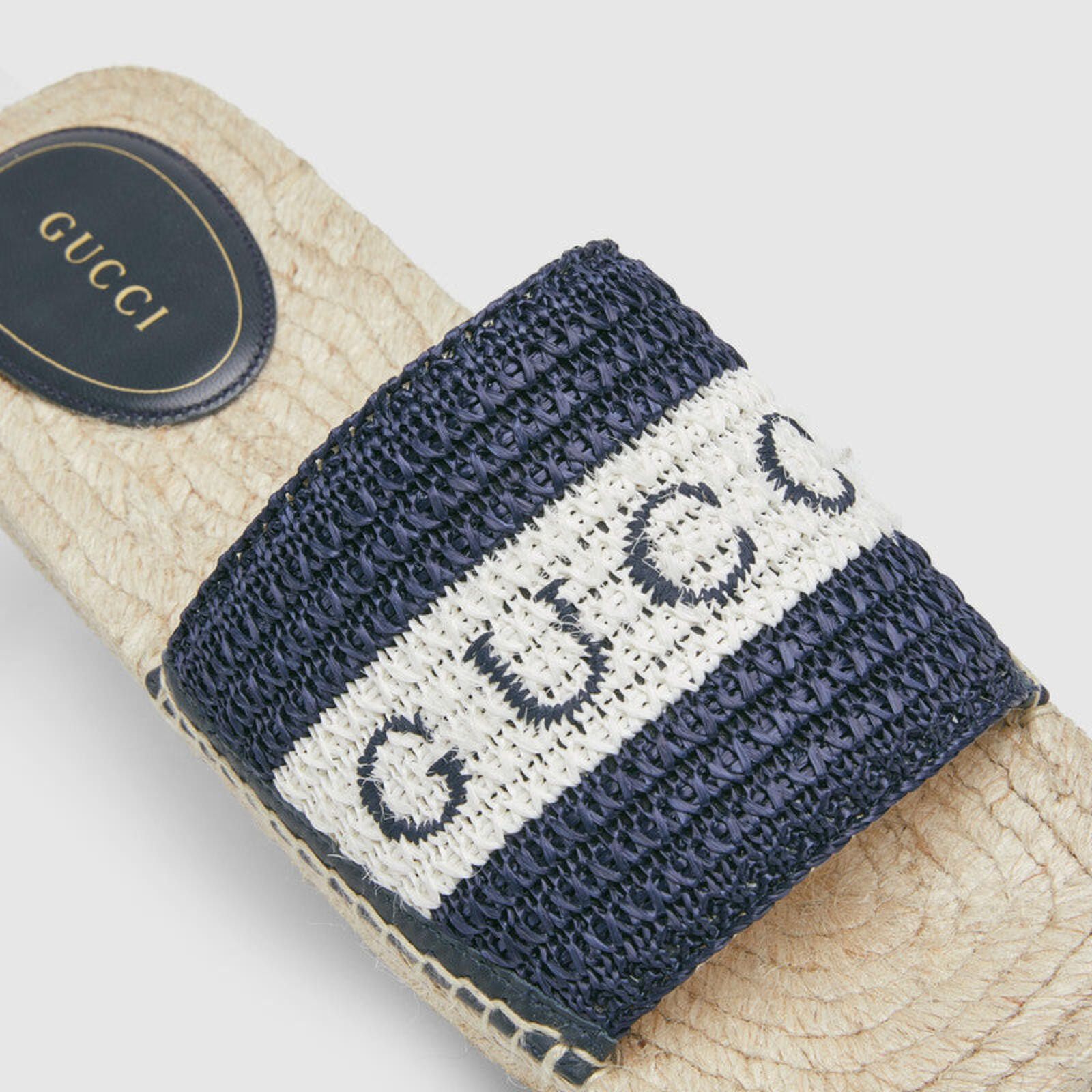 Gucci Gucci Web Logo Slide Sandals Size ONE SIZE - 3 Thumbnail