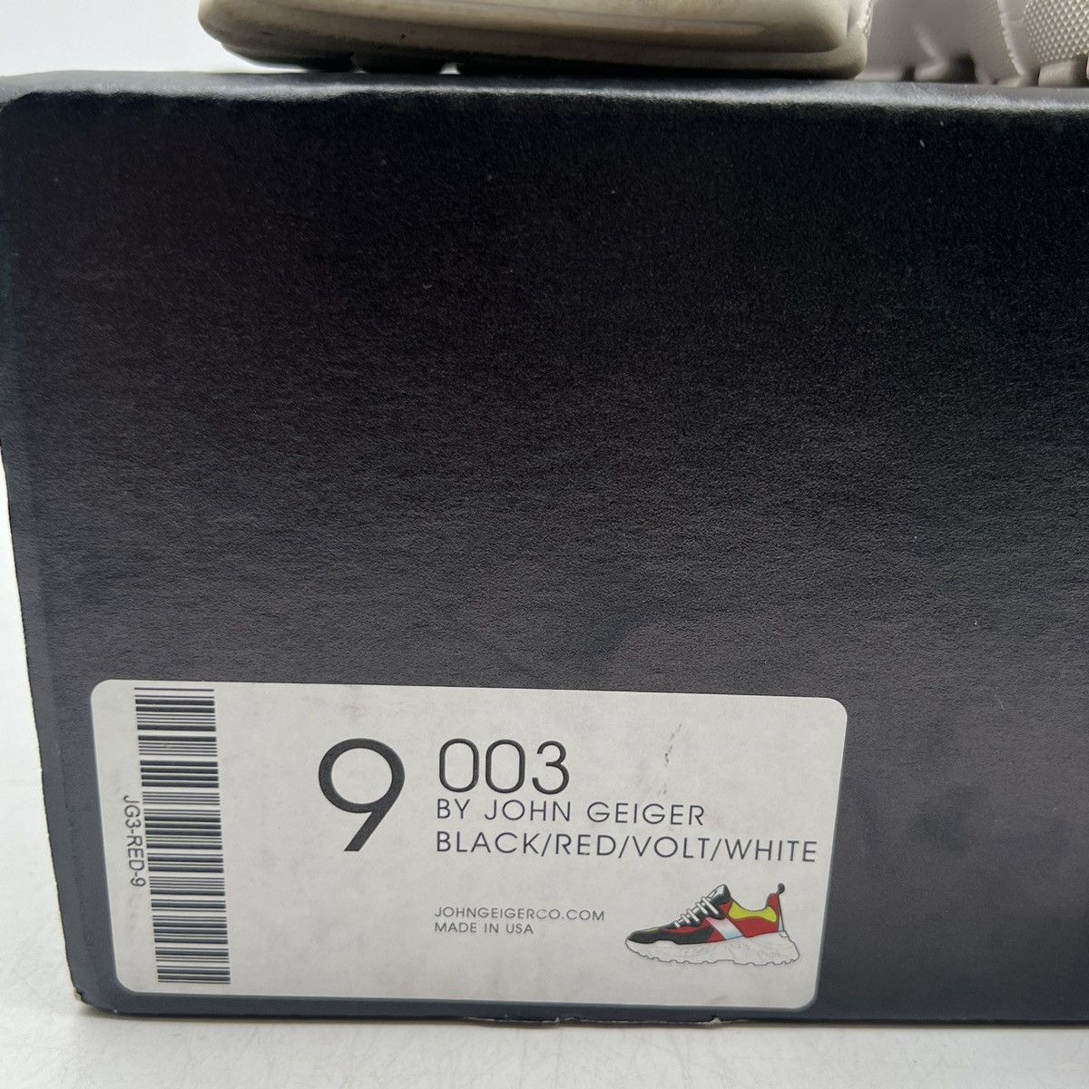 John Geiger John Geiger 003 Black red lime Size US 9 / EU 42 - 6 Thumbnail