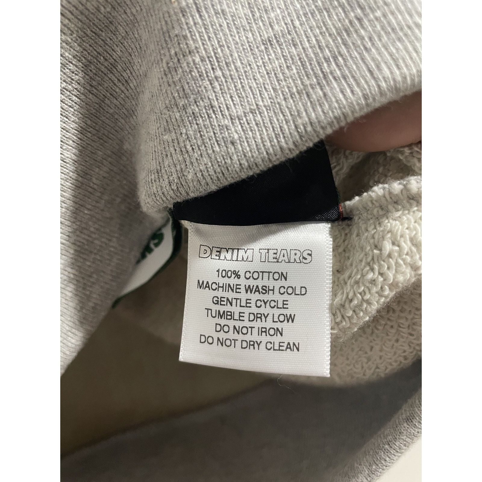DENIM TEARS DENIM TEARS FLAG LOGO HOODIE SIZE M NEW Size US M / EU 48-50 / 2 - 4 Thumbnail