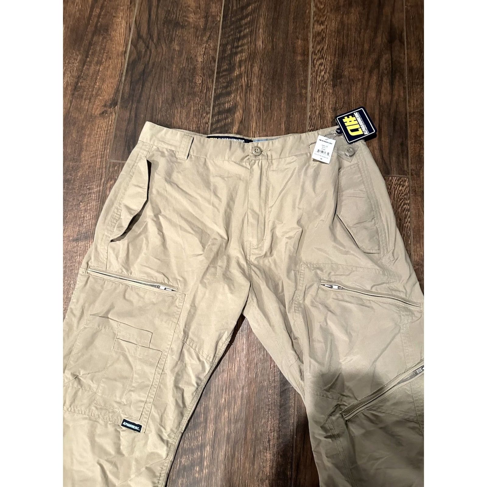 Vintage VINTAGE Alphanumeric Pants NWT Cotton Nylon Blend Waist 32 A# Size US 36 / EU 52 - 4 Thumbnail