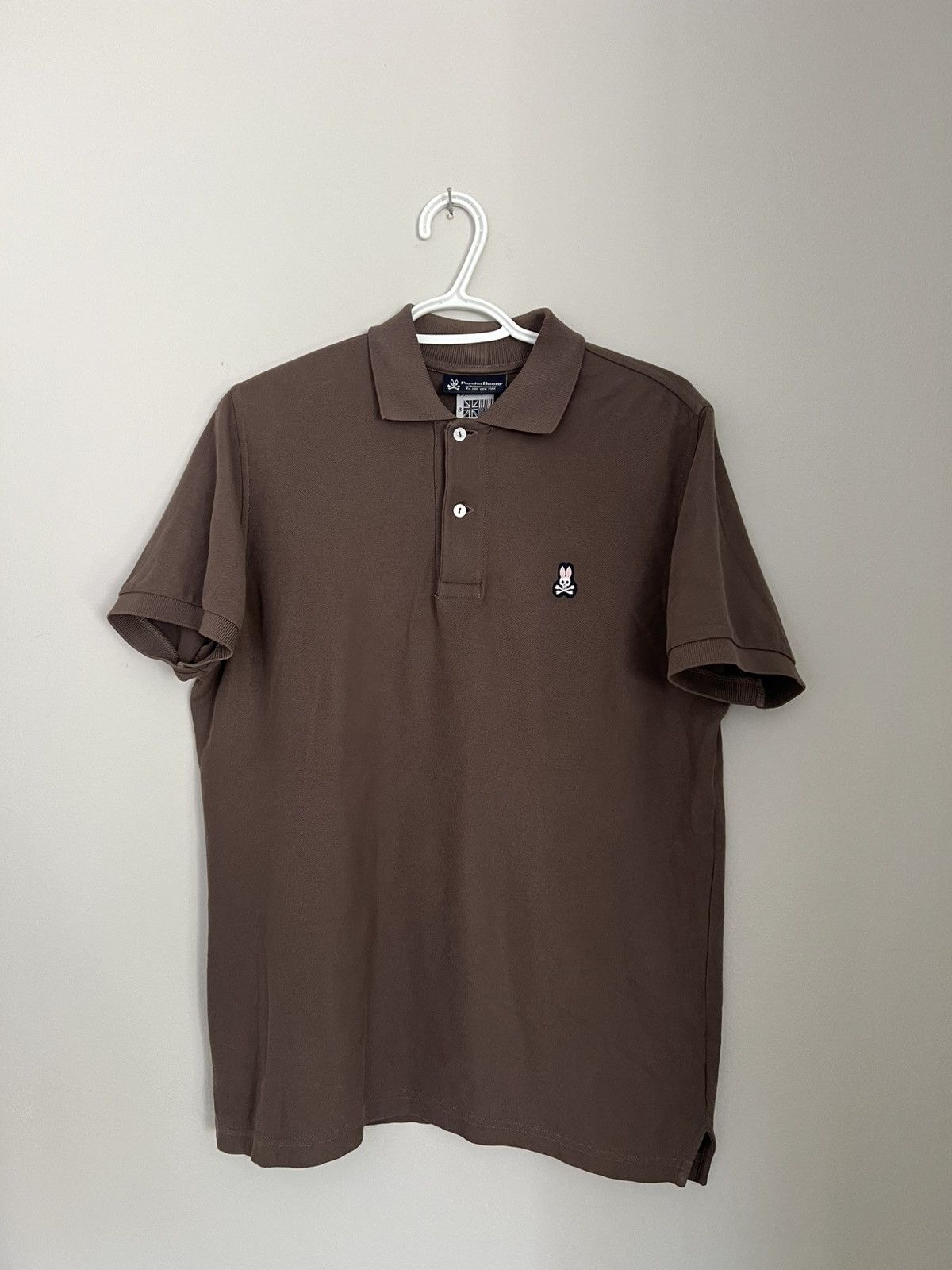 Psycho Bunny Psycho Bunny Pima Cotton Brown Polo Size US XS / EU 42 / 0 - 1 Thumbnail