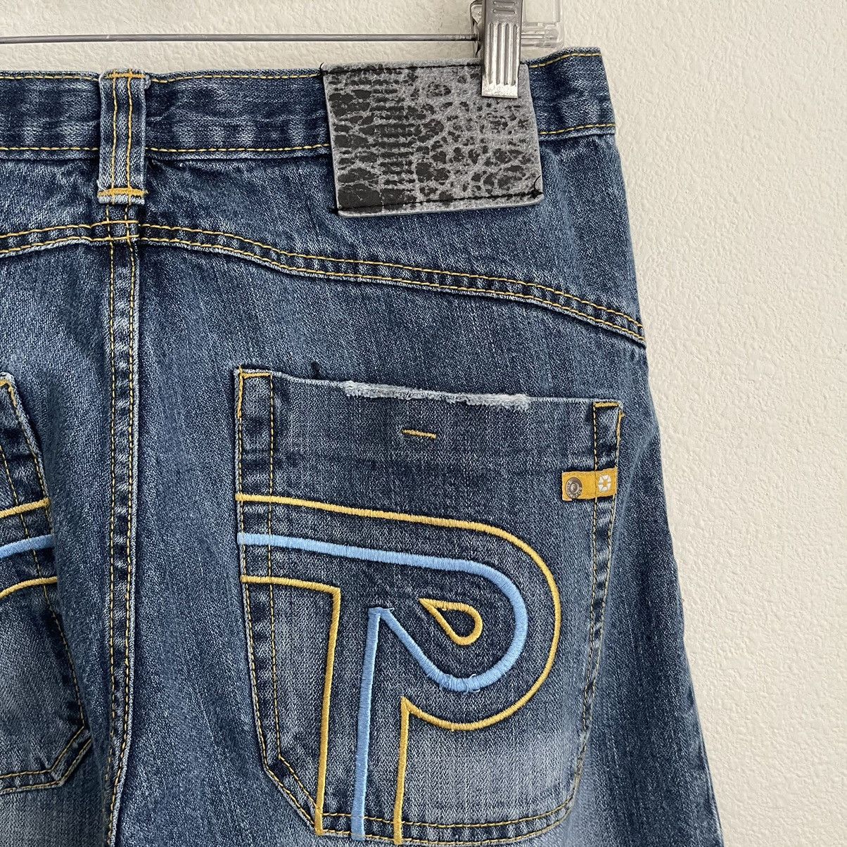 Southpole × Vintage South Pole Vintage VTG Skater Relaxed Classic Denim Jeans Size US 32 / EU 48 - 3 Thumbnail