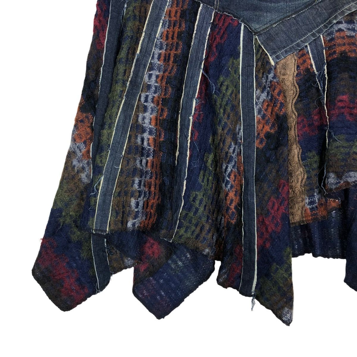 Hysteric Glamour 🔥VTG SKIRTS DENIM NAVAJO DESIGN PUNK STYLE JAPAN Size 30" / US 8 / IT 44 - 3 Thumbnail