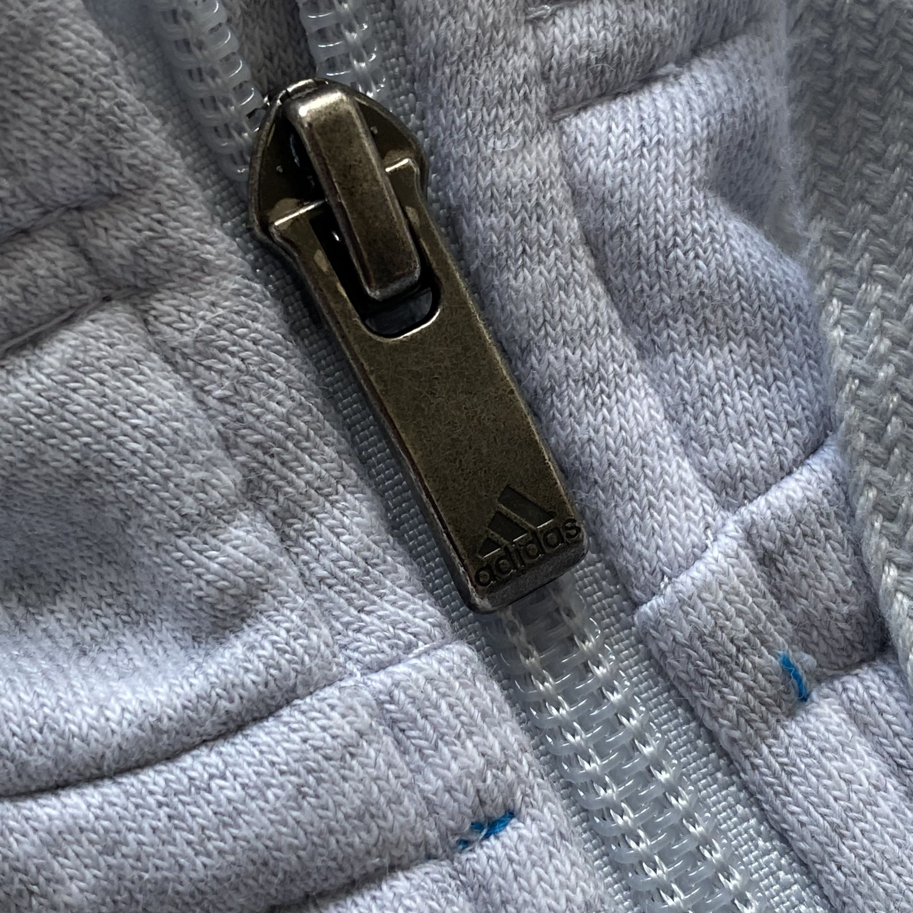 Adidas Vintage 00s Adidas Zip hoodie big Logo Size US L / EU 52-54 / 3 - 5 Thumbnail