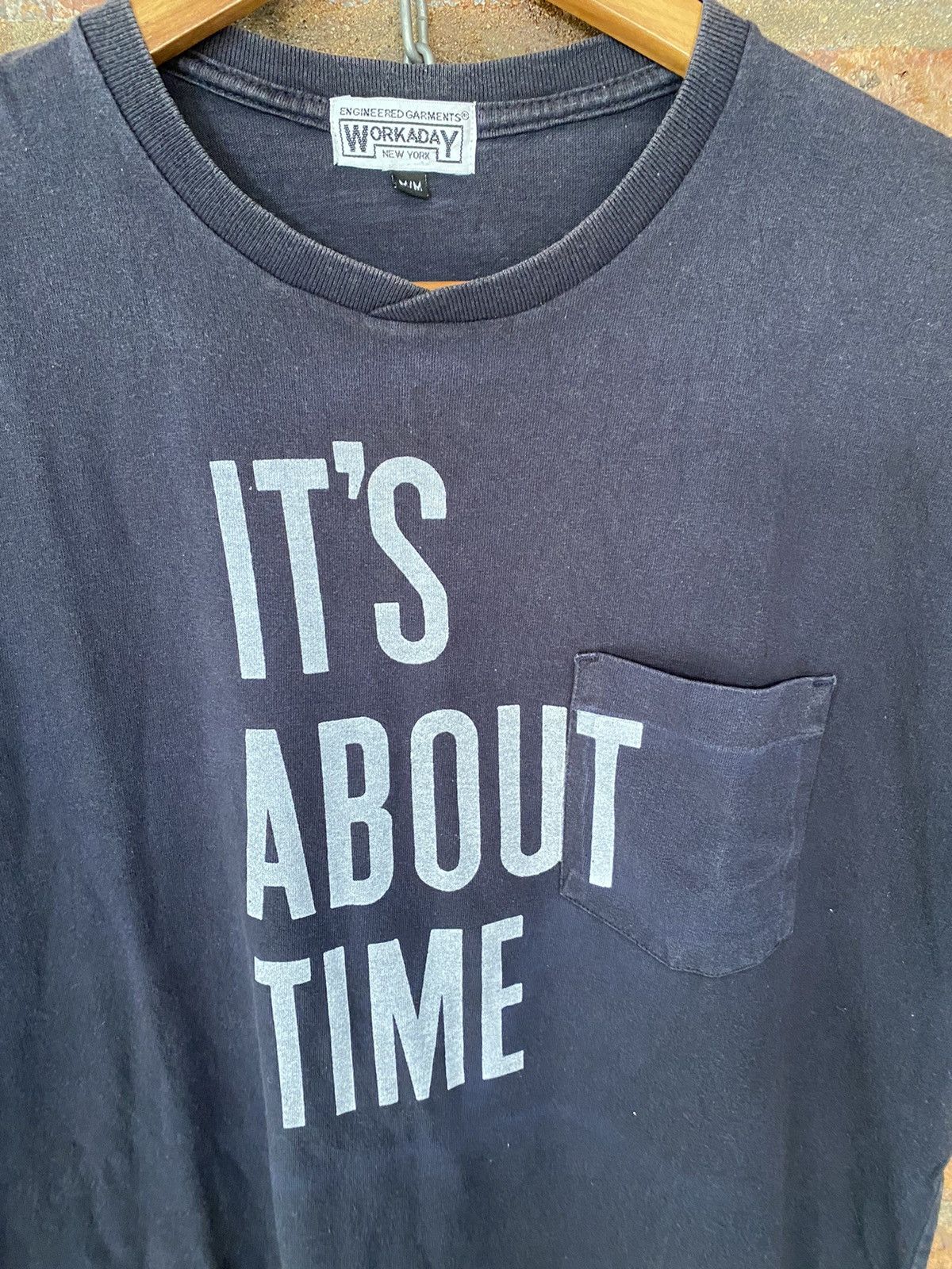 Engineered Garments Engineered Garments it's about time tee Size US M / EU 48-50 / 2 - 3 Thumbnail