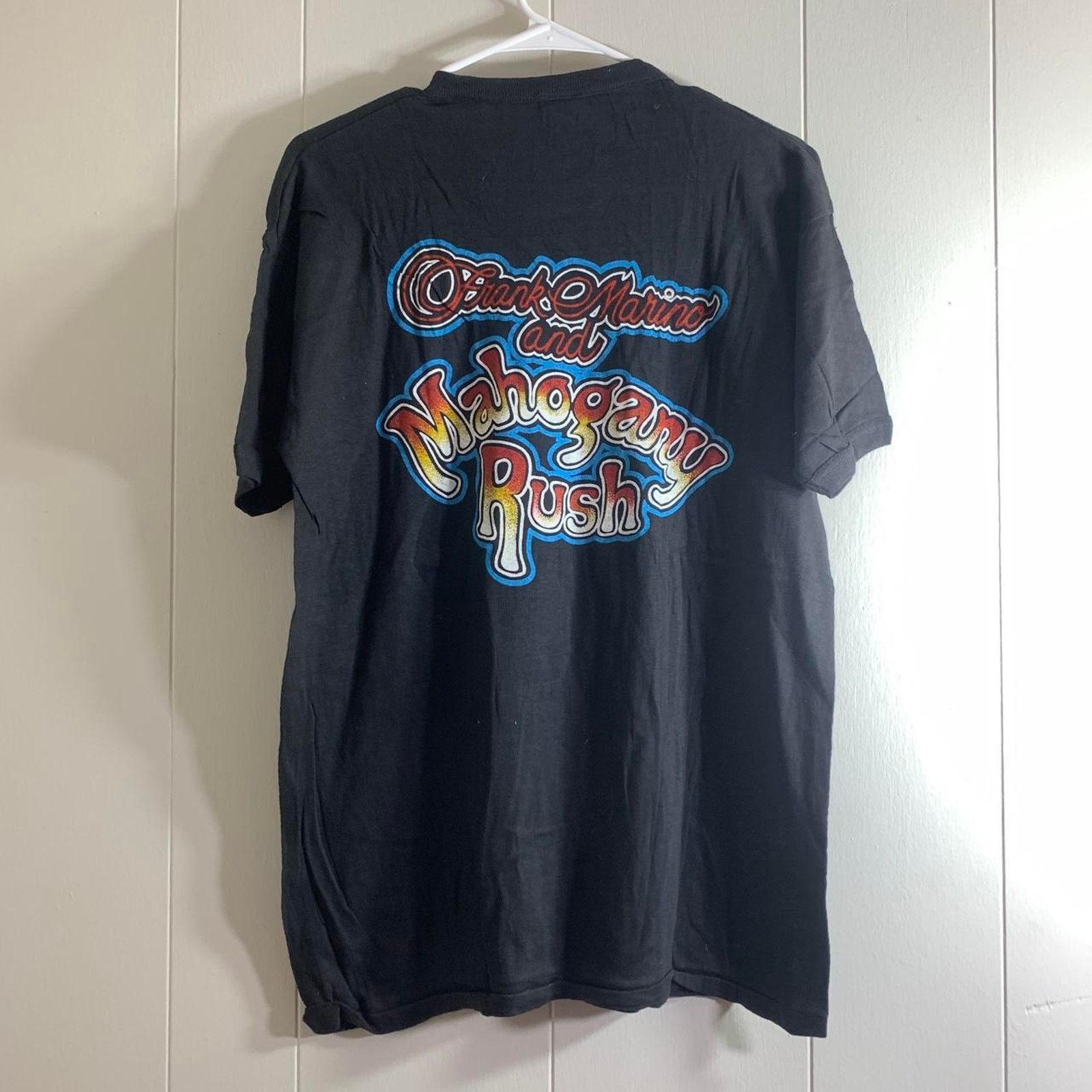 Vintage 1980 FRANK MARINO & MAHOGANY RUSH What’s Next tee shirt XL Size US XL / EU 56 / 4 - 6 Thumbnail