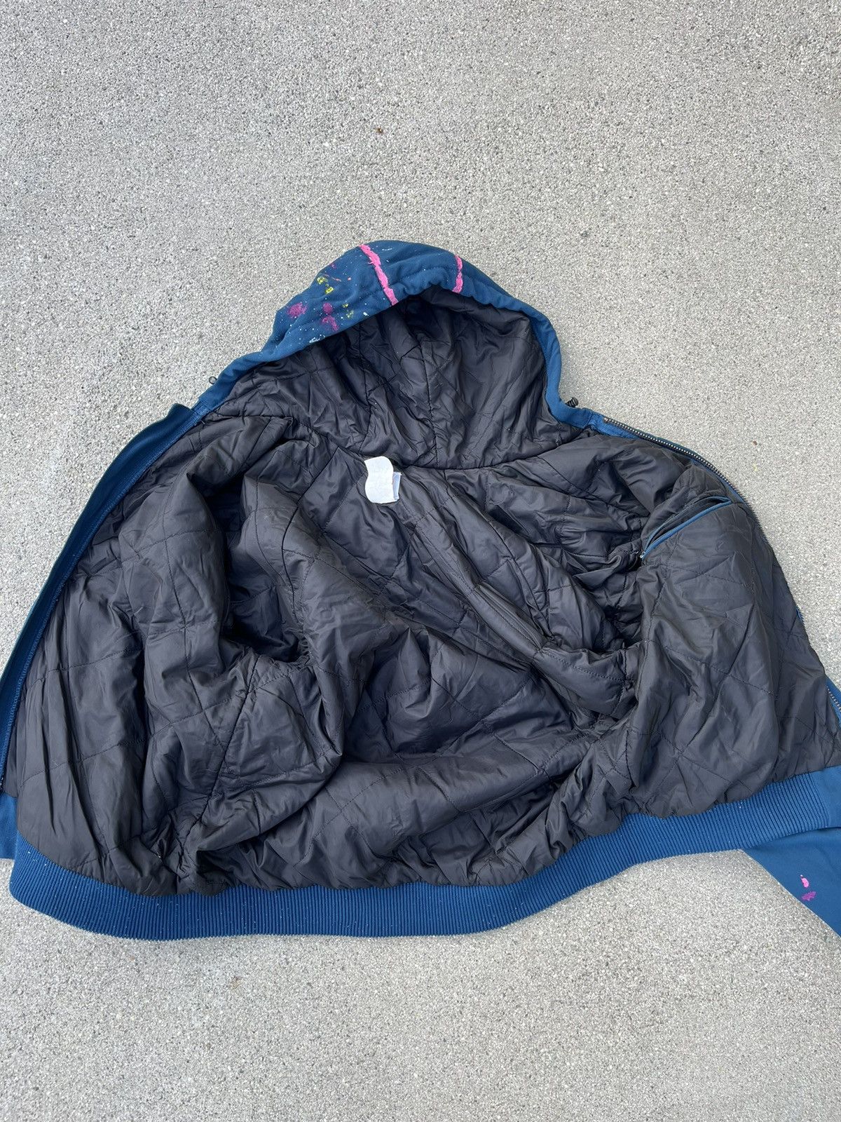Carhartt × Japanese Brand Custom Carhartt Jacket Distressed Quilt Lining J140 Size US XL / EU 56 / 4 - 3 Thumbnail