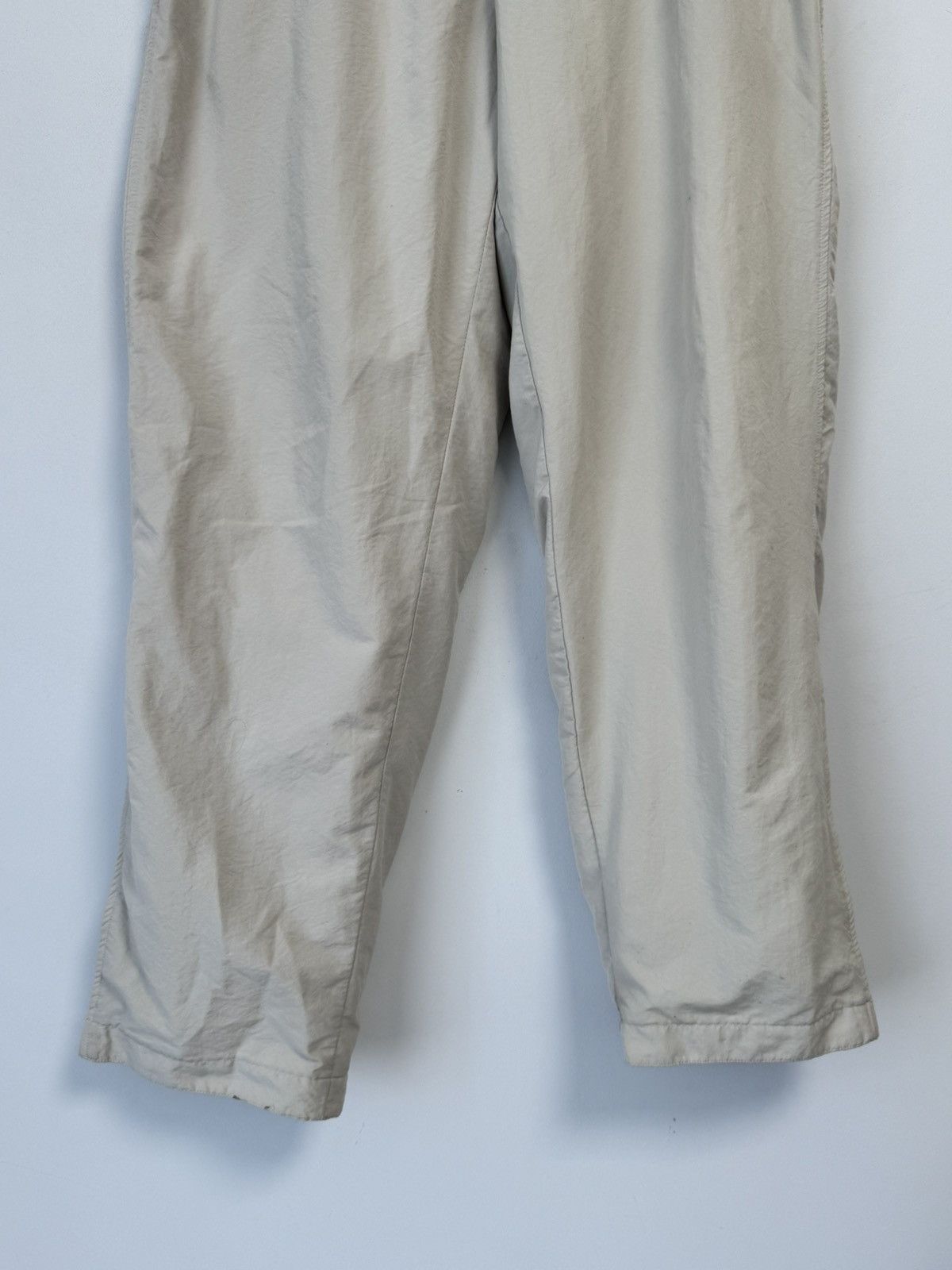 Nike Nike Vintage Nylon Pants Beige Swoosh Y2K Style Size US 34 / EU 50 - 3 Thumbnail