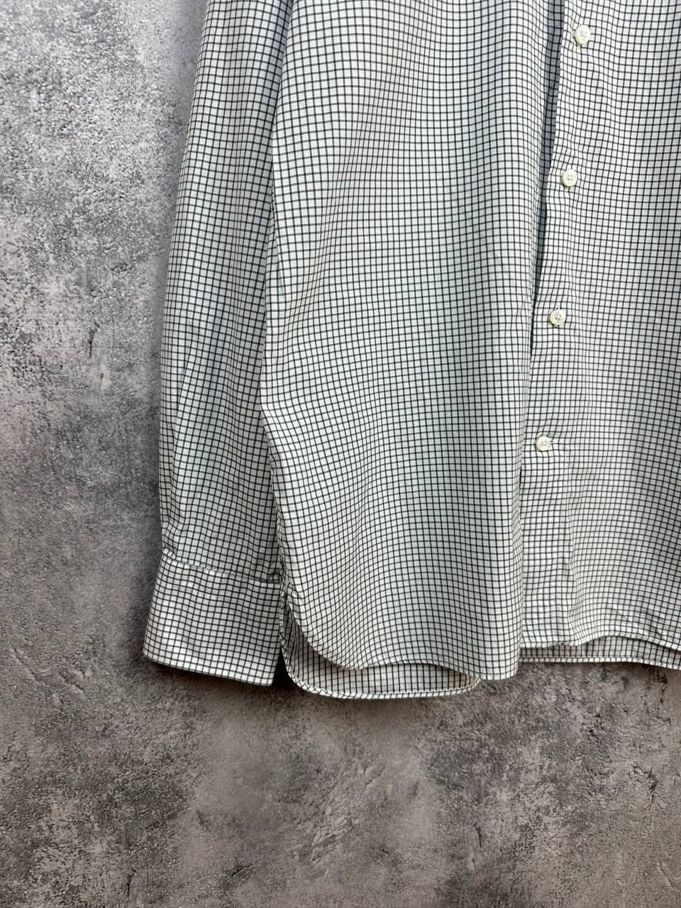 Ermenegildo Zegna Ermenegildo Zegna Trofeo Button Up Shirt Poplin Tailored Fit Size US M / EU 48-50 / 2 - 6 Thumbnail