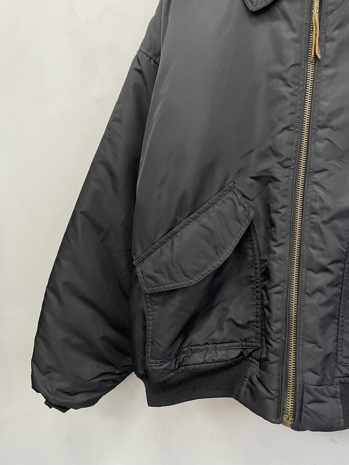 Alpha Industries Schott style cwu bomber jacket Ma - 1 Size US XL / EU 56 / 4 - 3 Thumbnail