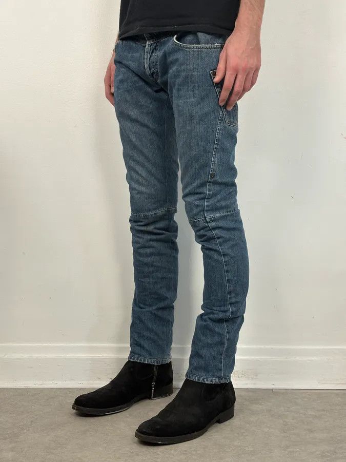Dolce & Gabbana AW2003 Dolce & Gabbana Reworked Blue Denim Jeans Size US 30 / EU 46 - 3 Thumbnail