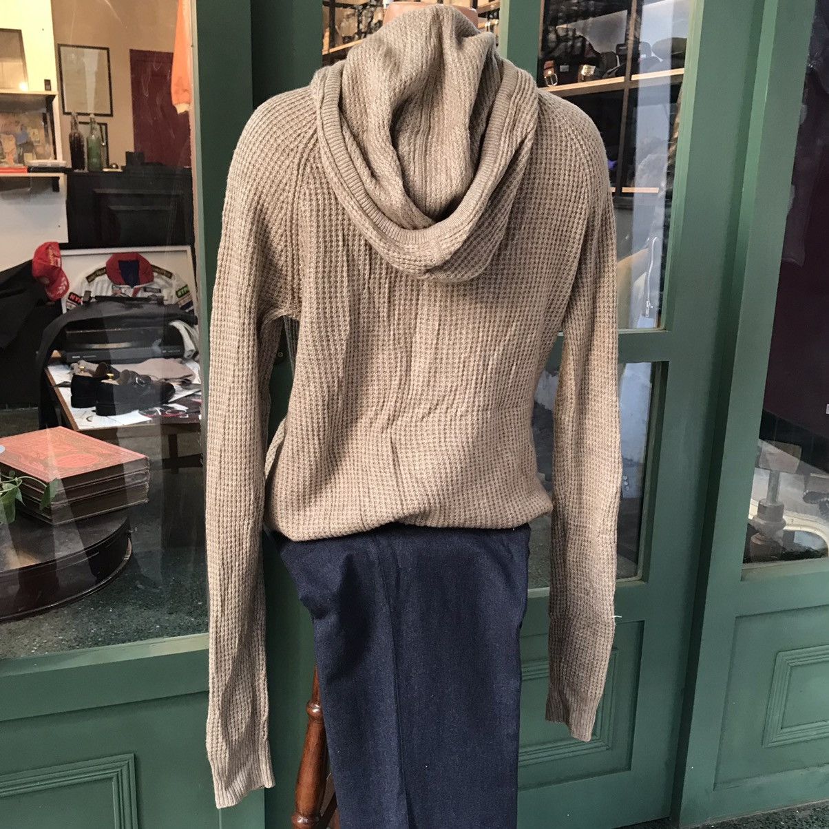 Gap × Other × Vintage VINTAGE CASHMERE WOOL BLEND WAFFLE TEXTURED GAP KNIT HOODIE Size US M / EU 48-50 / 2 - 5 Thumbnail