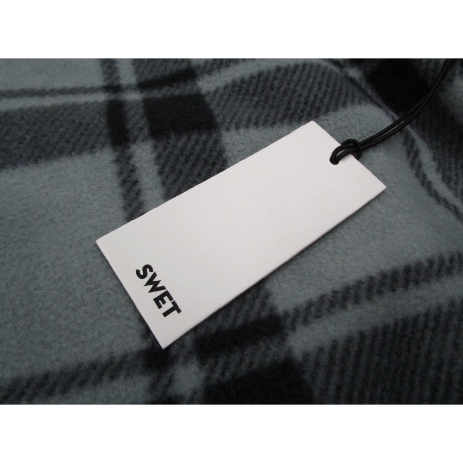 Vintage VINTAGE Swet Tailor Shirt Mens 2XL Gray Plaid Long Sleeve Button-Up Fleece Wool? (Wait) Size US XXL / EU 58 / 5 - 2 Thumbnail