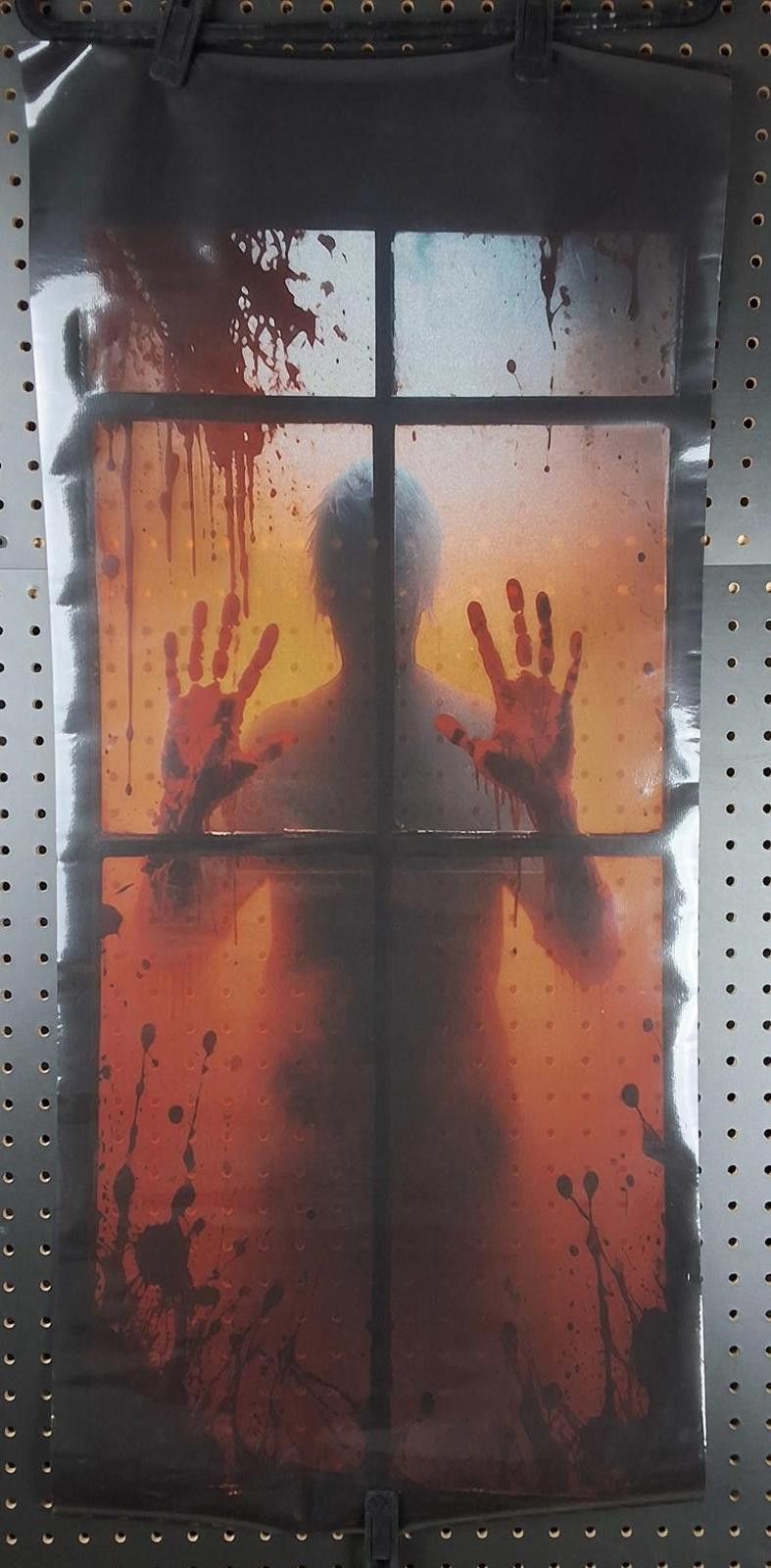 Genetic Manipulation Shinichiro Kuriya Spooky Halloween Bloody Window Cling Decoration Size ONE SIZE - 1 Thumbnail
