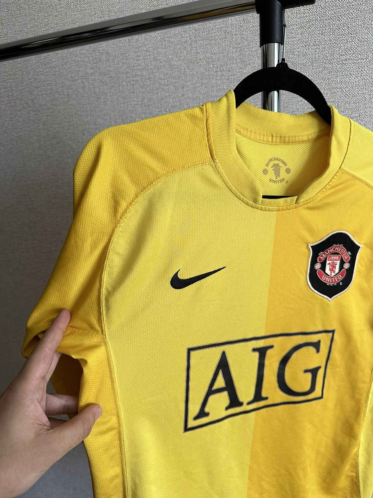 Nike 2007/08 Nike Manchester United Goalkeeper Vintage Jersey Size US M / EU 48-50 / 2 - 4 Thumbnail