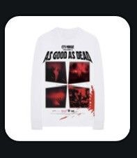 Band Tees × City Morgue City Morgue Film Splatter LS II Size US M / EU 48-50 / 2 - 1 Thumbnail