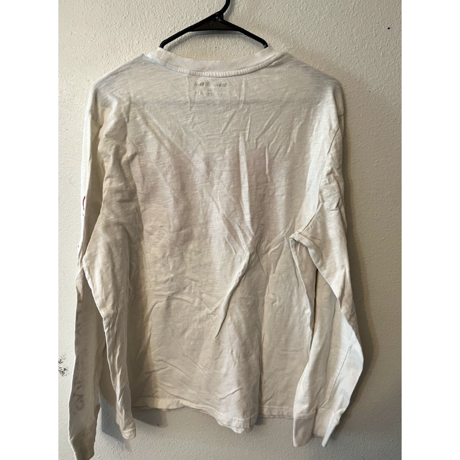 Vintage Calvin Klein Jeans Men White Graphic Tee Short Sleeve Tee Large Size 36" / US 14 / IT 50 - 2 Thumbnail