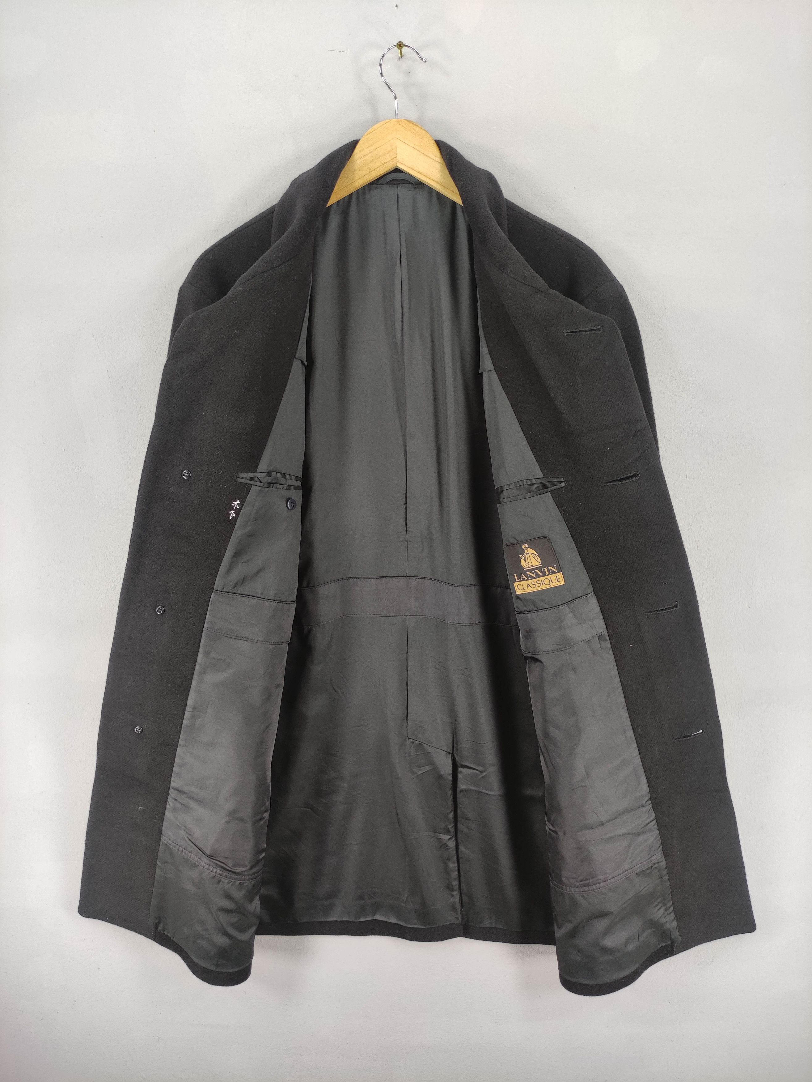 Lanvin Vintage Lanvin Classique Wool Coat Jacket Size US L / EU 52-54 / 3 - 2 Thumbnail