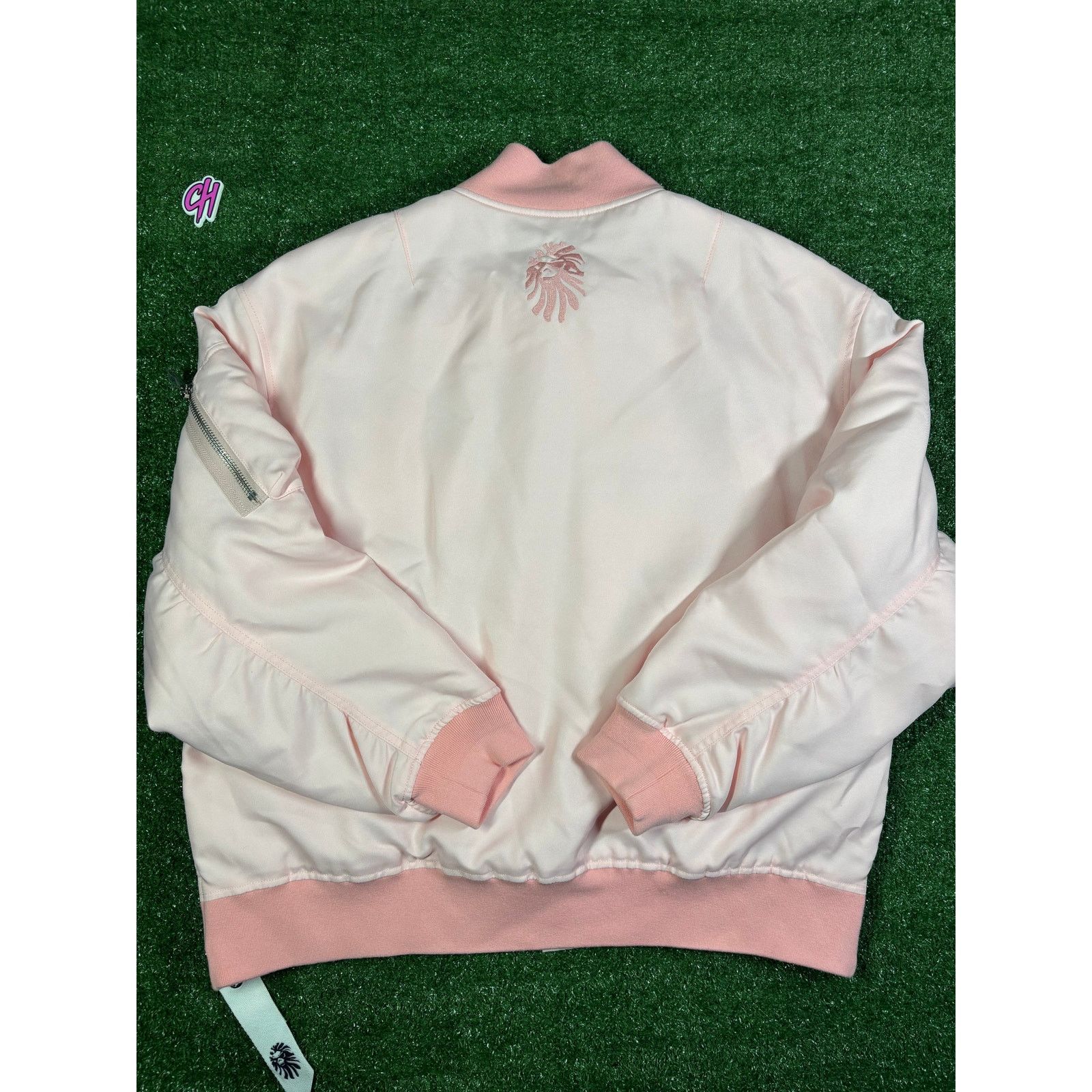 Bape Bape Black Pink Satin Bomber Jacket Size XL (MSRP: $900) Size US XL / EU 56 / 4 - 2 Thumbnail