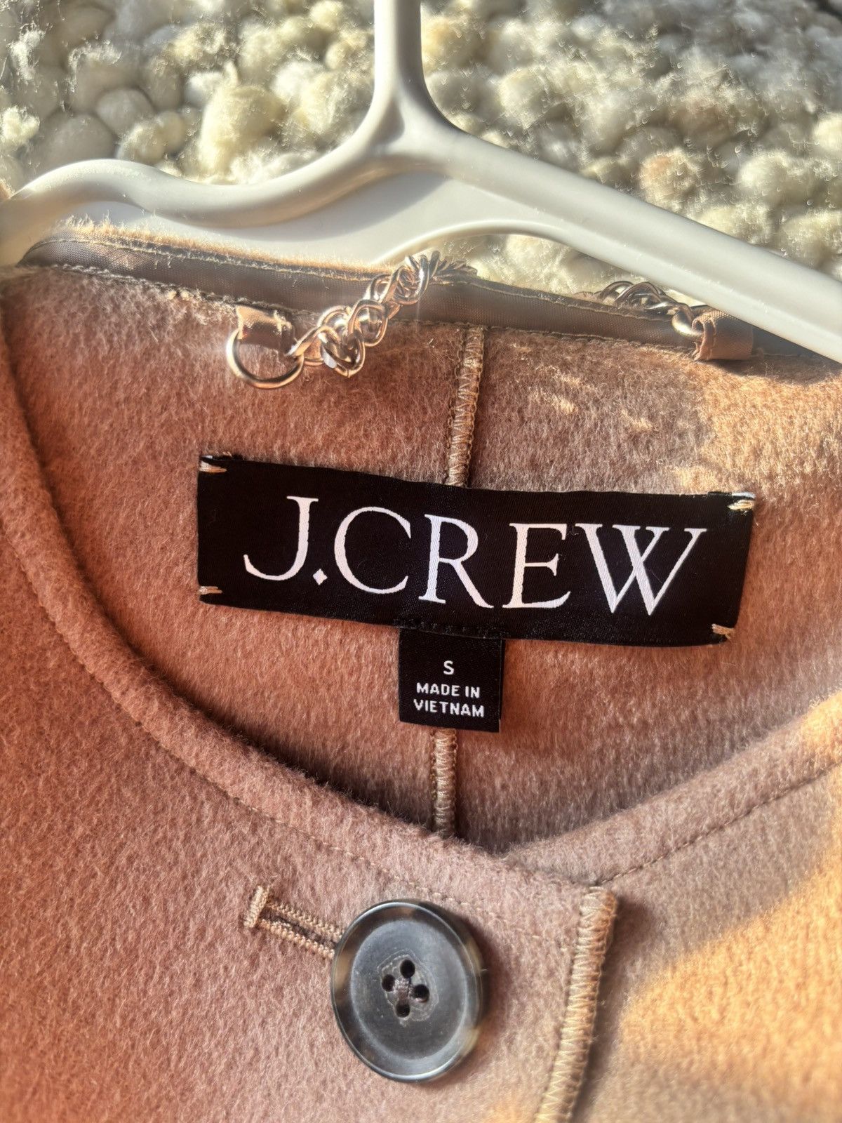J.Crew JCrew Cape/ Scarf suede jacket Size S / US 4 / IT 40 - 4 Thumbnail