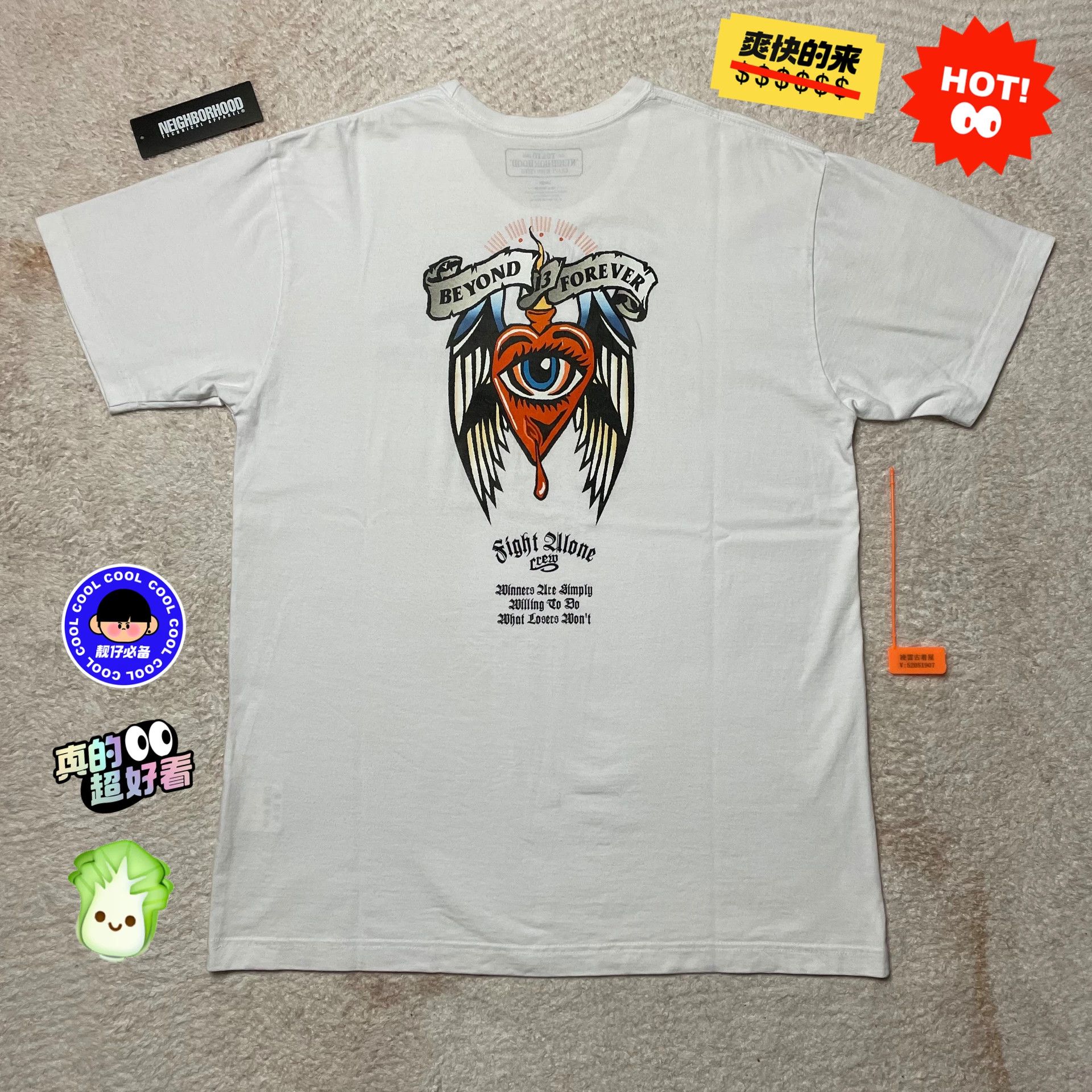 Neighborhood Retro Multi T-Shirt L Men Size US L / EU 52-54 / 3 - 1 Thumbnail