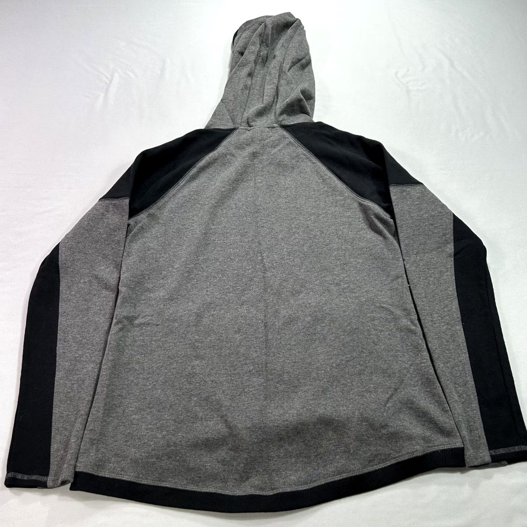 Reebok Reebok Hoodie Womens M Gray Black Pullover Fleece Sweatshirt" Size M / US 6-8 / IT 42-44 - 2 Thumbnail