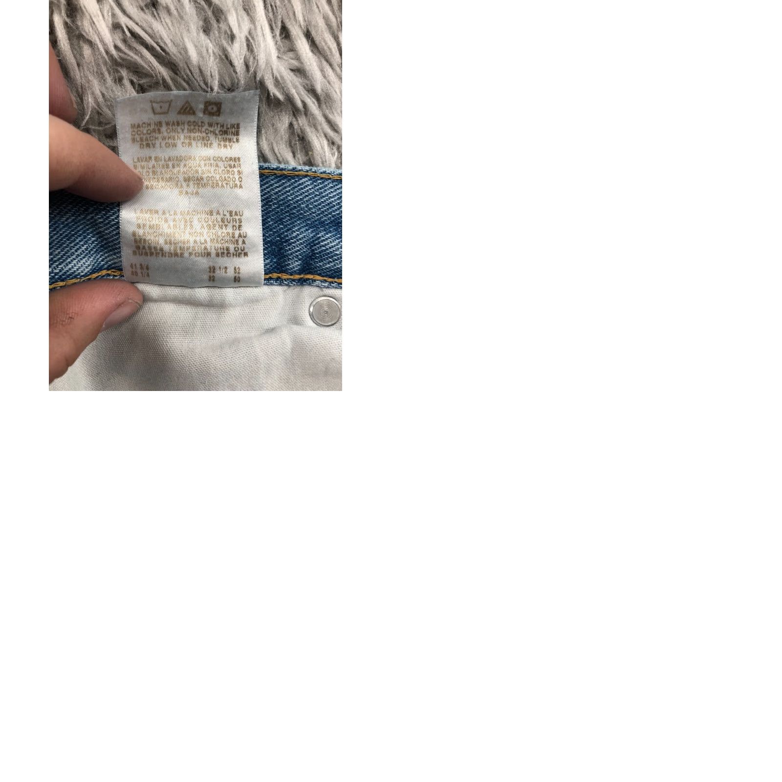 Wrangler Wrangler Jeans 40x32 Mens Mid Rise Straight Blue Denim 5-Pocket Regular Fit Jeans Men Classic Denim Size US 40 / EU 56 - 9 Thumbnail