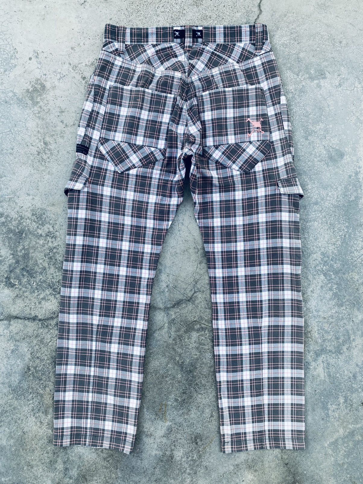 Oakley Vintage Oakley Plaid Cargo Pants Size US 30 / EU 46 - 2 Thumbnail