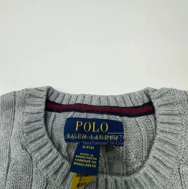 Polo Ralph Lauren Polo Ralph Lauren Kids FW22 Cable Knit Sweater. Size US S / EU 44-46 / 1 - 4 Thumbnail
