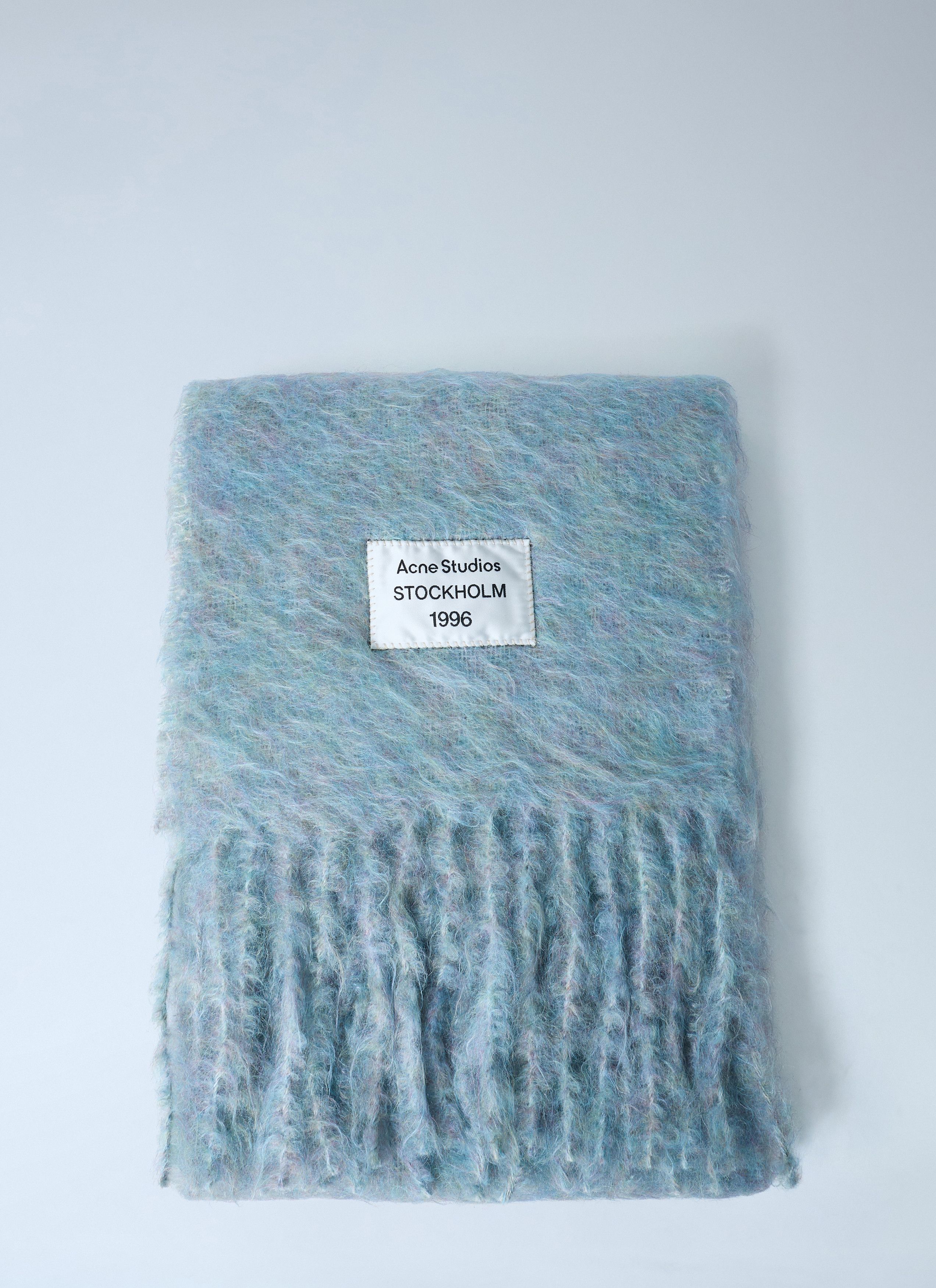 Acne Studios Fringed Wool-Blend Scarf Size ONE SIZE - 1 Thumbnail