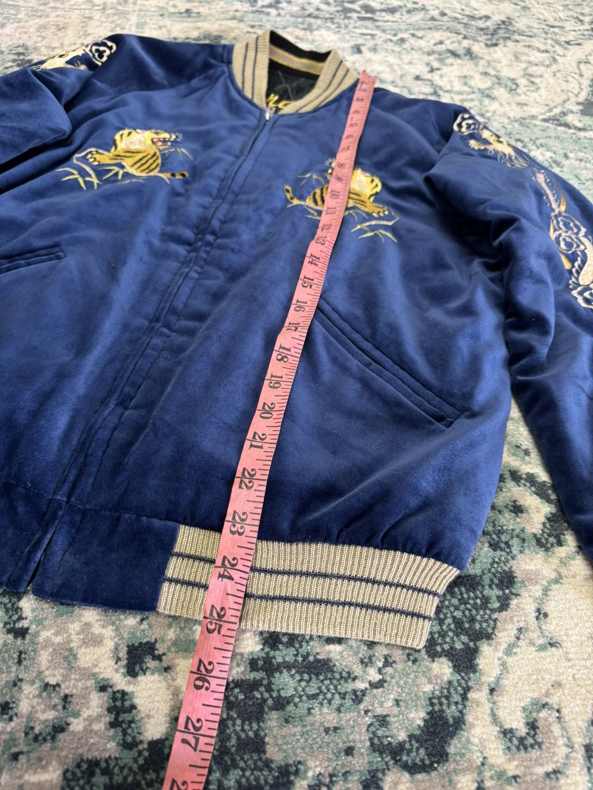 Toyo Enterprises VINTAGE 1960s TOYO VELVET SUKAJAN REVERSIBLE JACKET Size US S / EU 44-46 / 1 - 6 Thumbnail