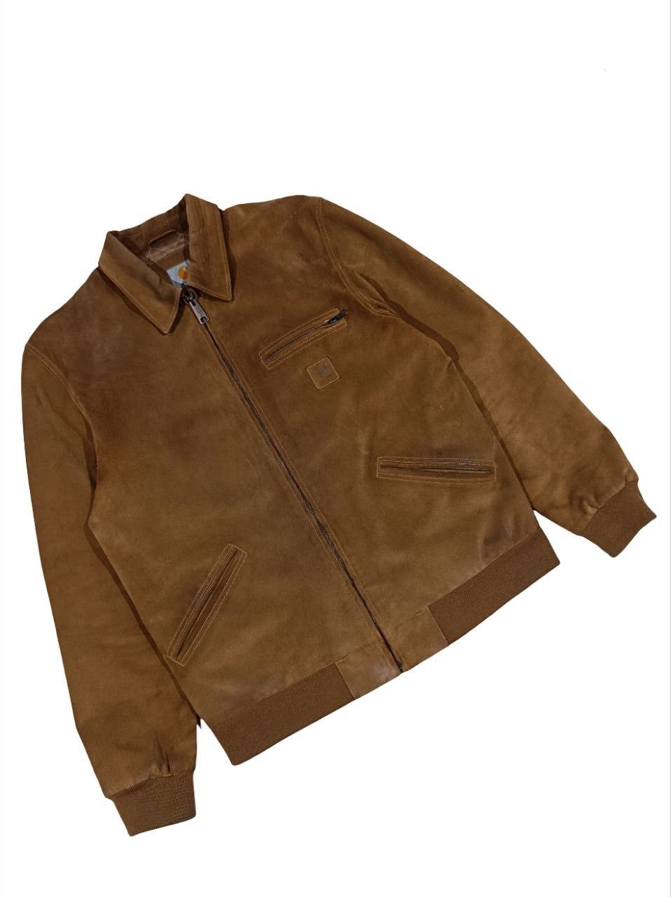 Carhartt Carhartt Suede Detroit Jacket Vintage Size US XL / EU 56 / 4 - 3 Thumbnail