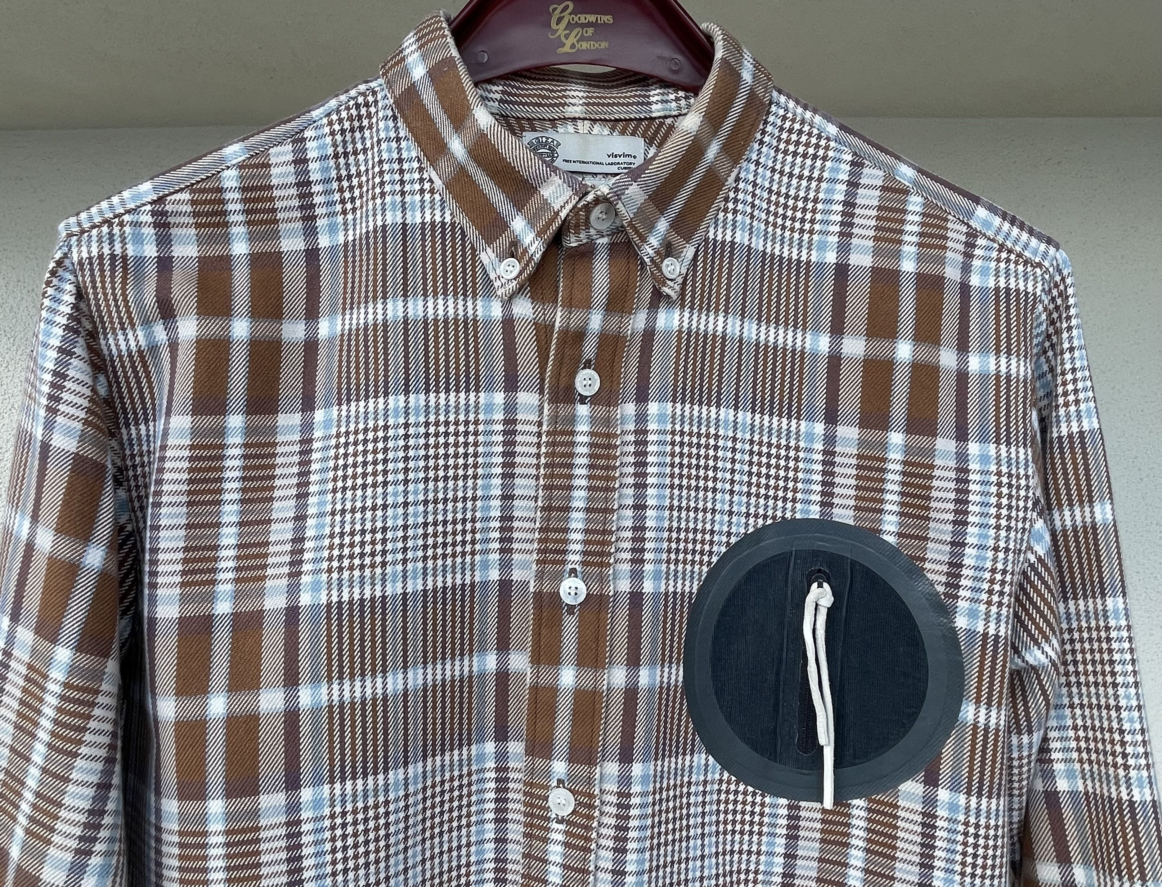 Visvim Visvim Juneau Weld Check L/S (Giza) FW13 Size 1 Size US S / EU 44-46 / 1 - 2 Thumbnail