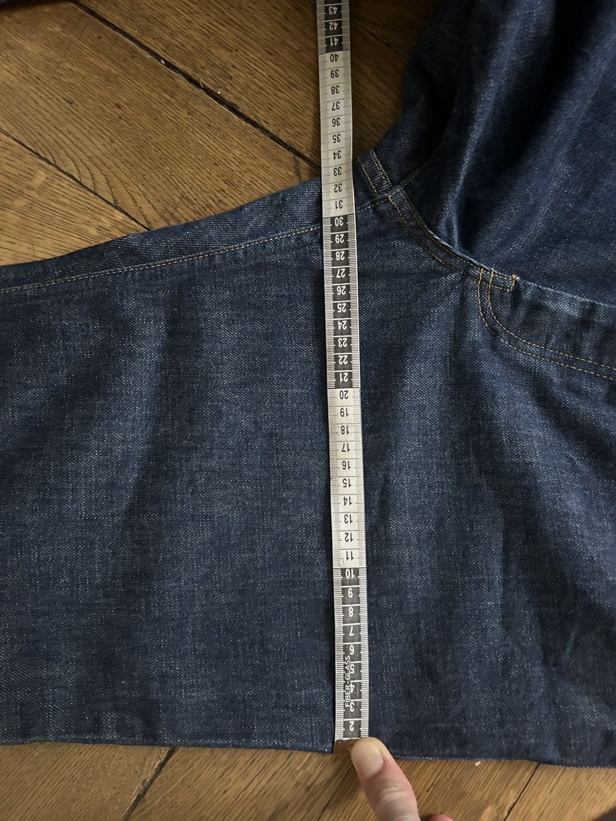 Helmut Lang Classic 5 Pocket Raw Denim Size US 34 / EU 50 - 13 Thumbnail