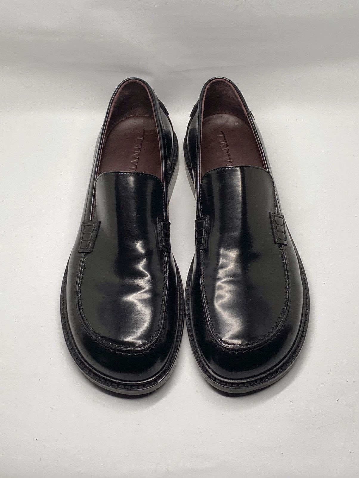 Lanvin Lanvin Spinto polished leather loafers size 42/us size 9 Size US 9 / EU 42 - 4 Thumbnail