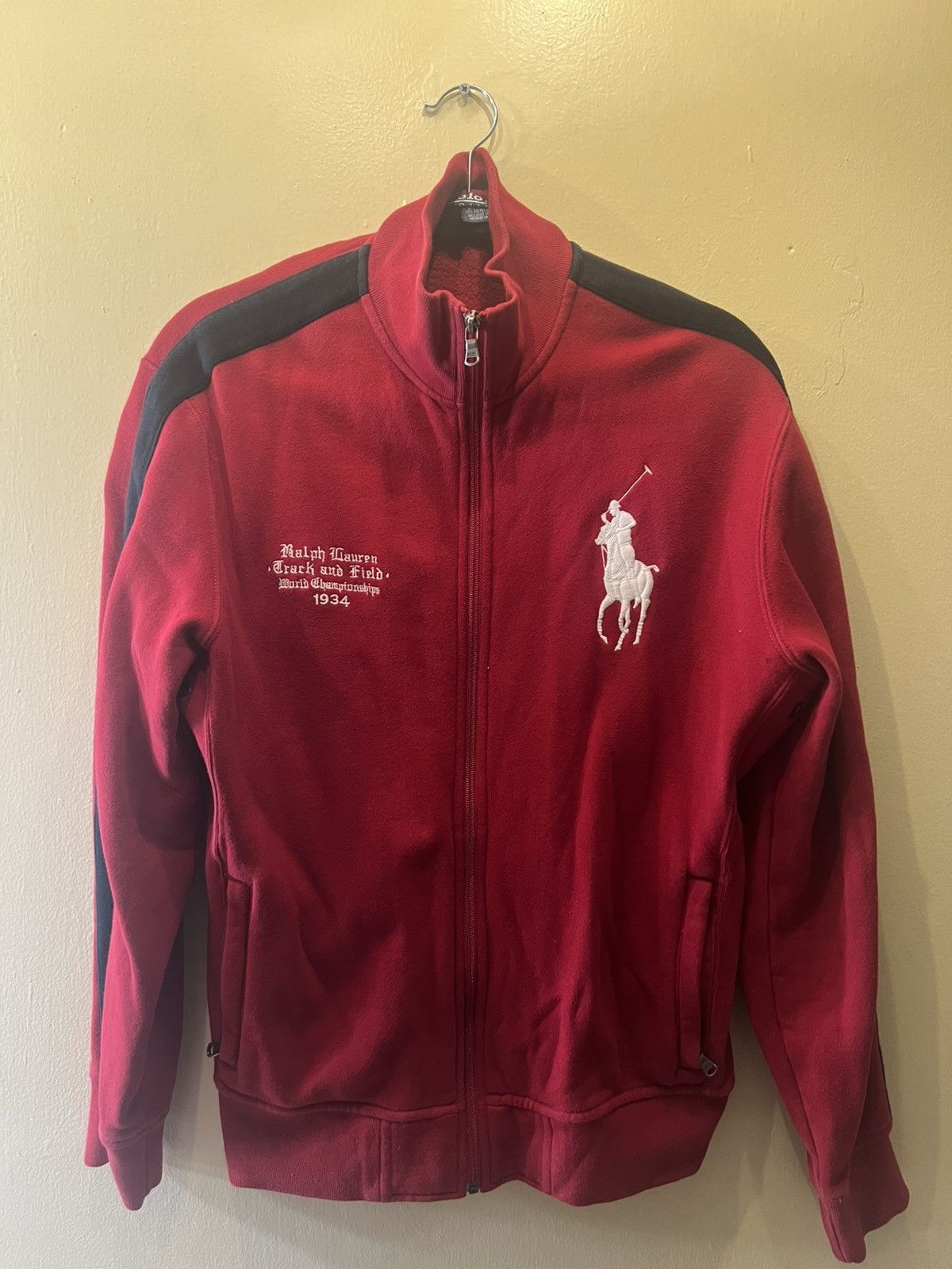 Polo Ralph Lauren × Vintage Vintage Polo Ralph Lauren Track & Field Championship Jacket Size US M / EU 48-50 / 2 - 1 Thumbnail