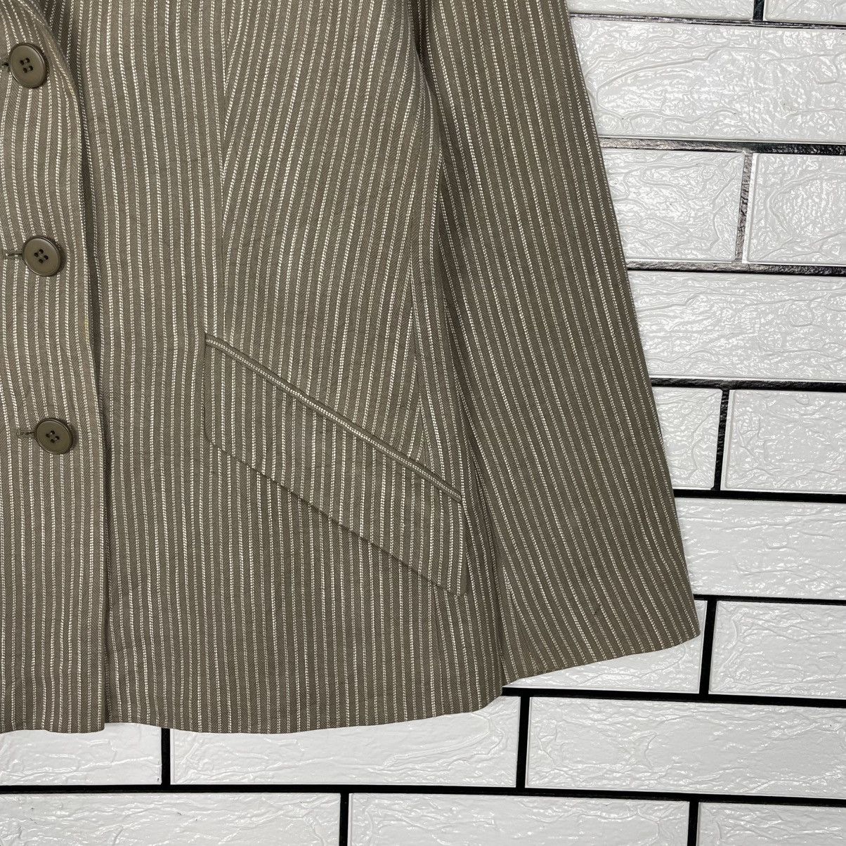 agnes b. Agnes B Stripe Women Jacket Size M / US 6-8 / IT 42-44 - 4 Thumbnail