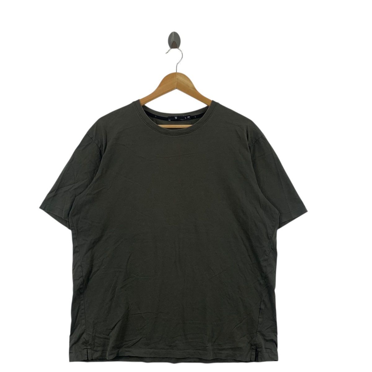 Jil Sander JIL SANDER x UNIQLO +J Collection Plain Green Baggy Tee Size L / US 10 / IT 46 - 3 Thumbnail