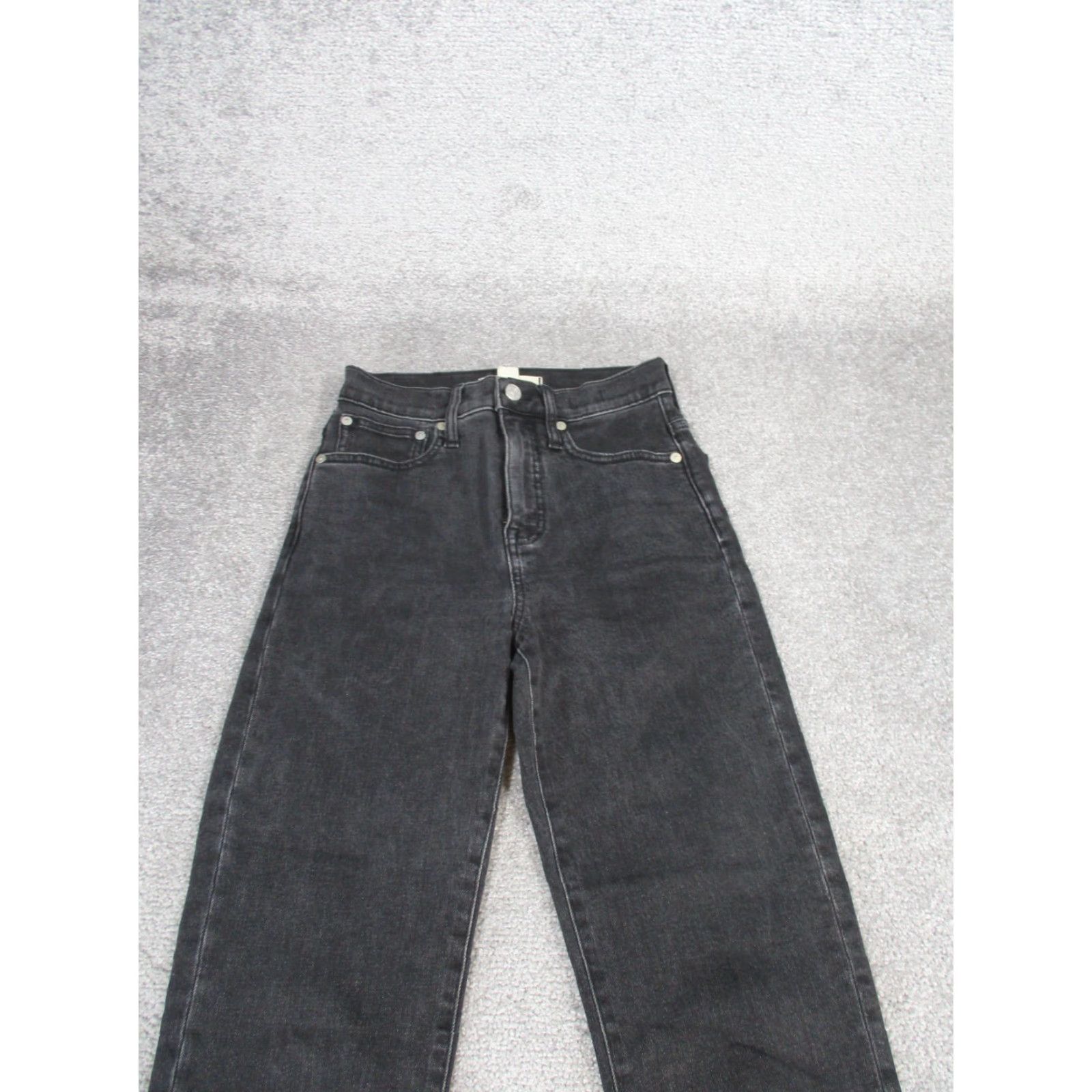 Madewell Madewell Jeans Womens 23 Gray Denim Straight Size 40" / US 18 - 2 Thumbnail