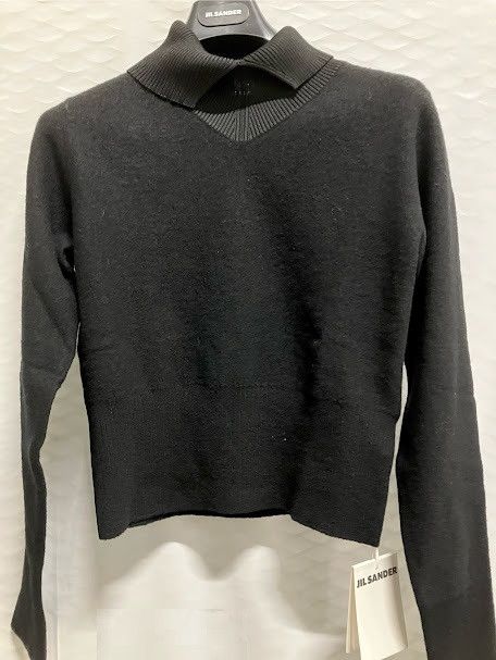 Jil Sander o1loc1c1124 Cardigan in Black Size L / US 10 / IT 46 - 1 Preview
