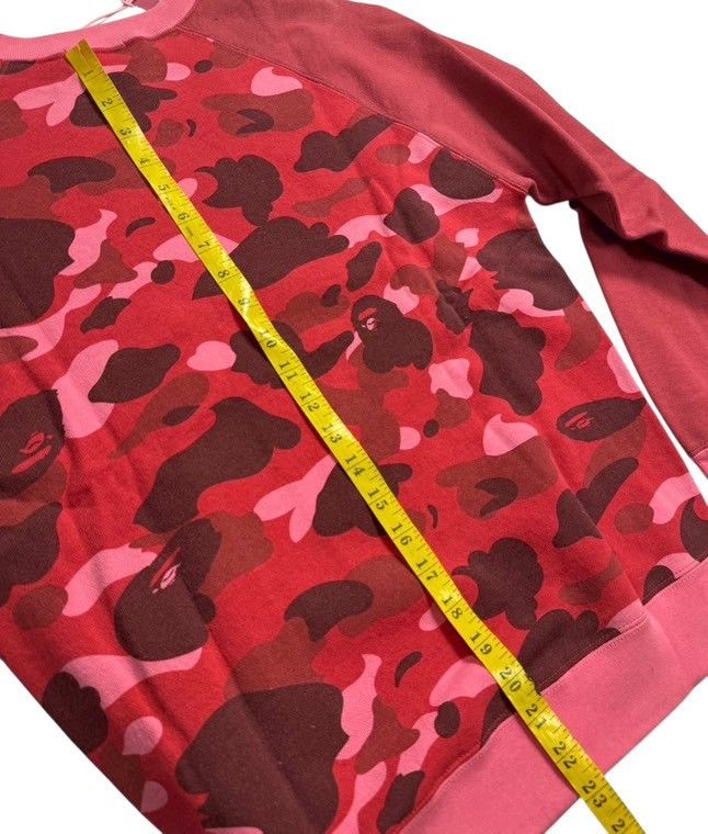 Bape BAPE Crew neck Sweatshirt Red camo Size ONE SIZE - 7 Thumbnail